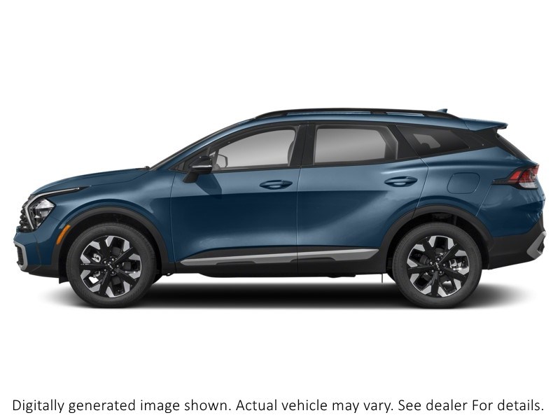 2023 Kia Sportage X-Line Limited AWD W/Black Interior Vesta Blue  Shot 11