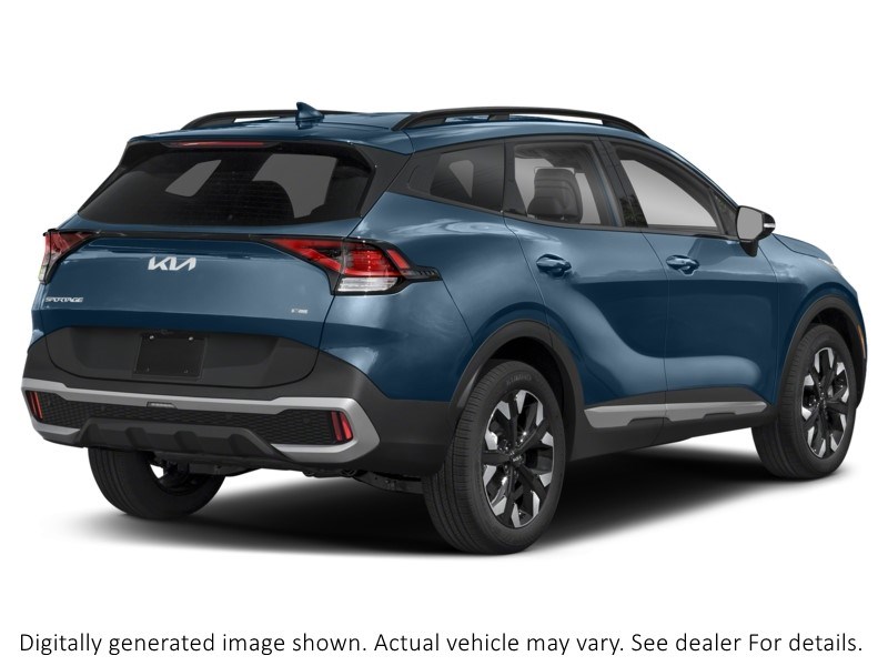 2023 Kia Sportage X-Line Limited AWD W/Black Interior Vesta Blue  Shot 12