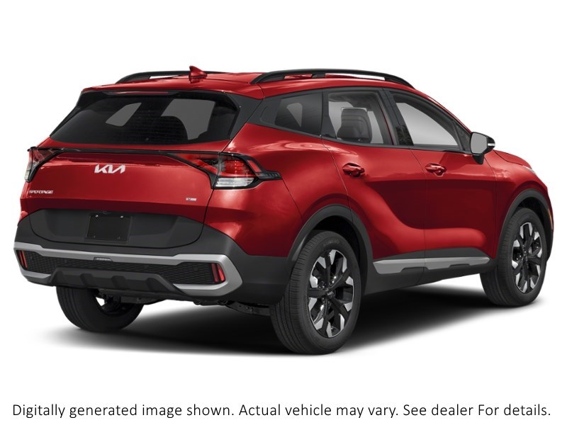2023 Kia Sportage X-Line Limited AWD W/Black Interior Dawning Red  Shot 18