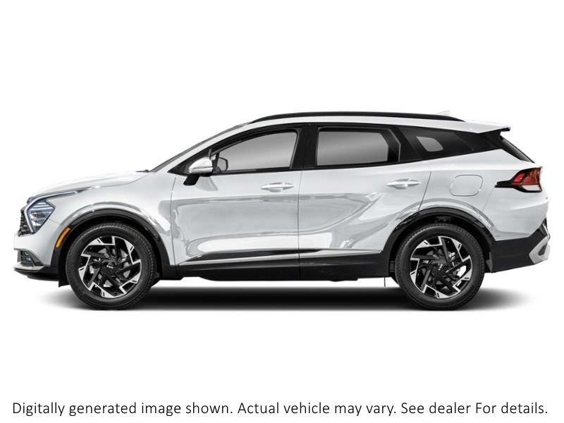 2023 Kia Sportage EX Premium AWD W/Red Interior Snow White Pearl  Shot 5