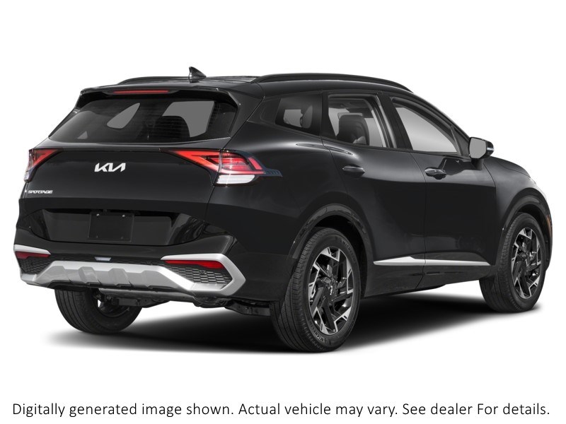 2023 Kia Sportage EX Premium AWD W/Red Interior Fusion Black  Shot 6