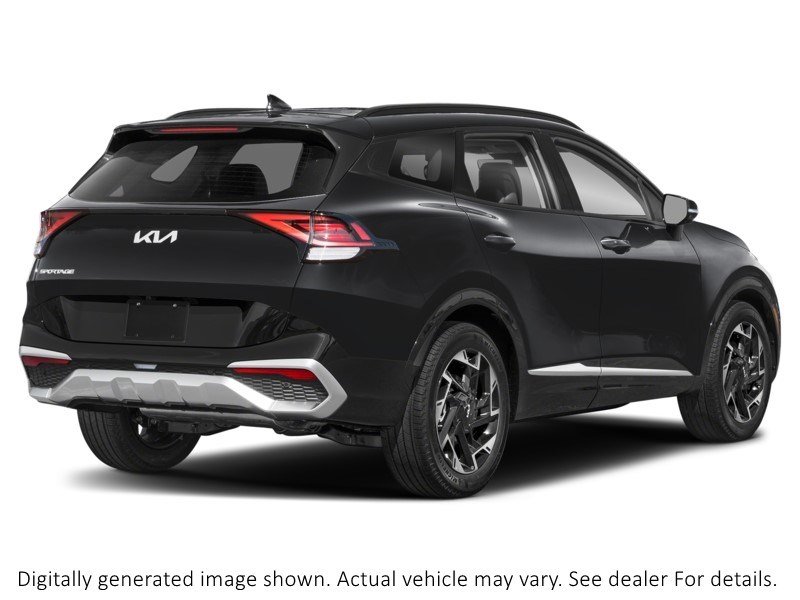 2023 Kia Sportage EX Premium AWD W/Red Interior/Cpo Eligible/Clean Fusion Black  Shot 2