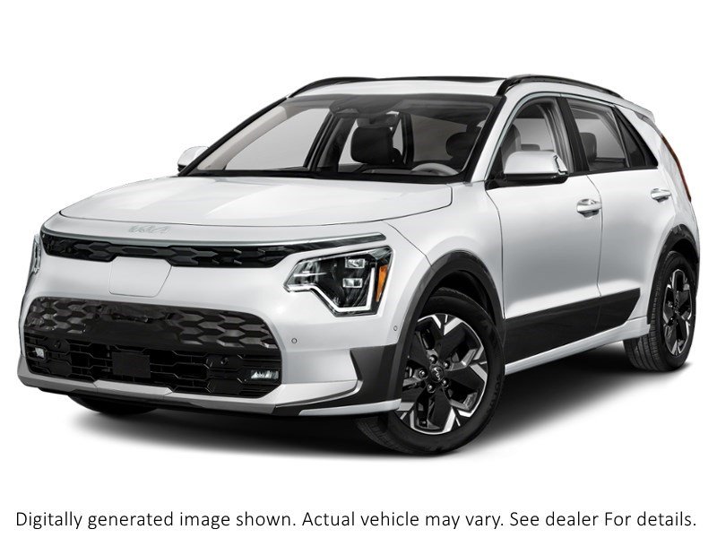 2026 Kia Niro Ev Wave FWD Snow White Pearl/Grey Snow White Pearl w/Grey C-Pillar  Shot 4