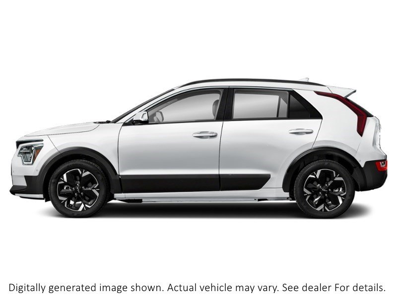 2026 Kia Niro Ev Wave FWD Snow White Pearl/Grey Snow White Pearl w/Grey C-Pillar  Shot 5