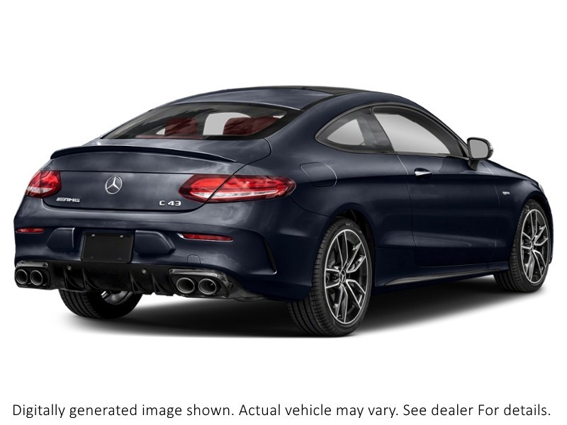 2023 Mercedes-Benz C-Class Amg C 43 4Matic Coupe Cavansite Blue Metallic  Shot 41