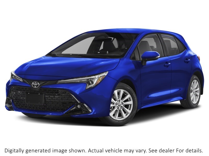 2025 Toyota Corolla Hatchback CVT Blue Crush Metallic  Shot 4
