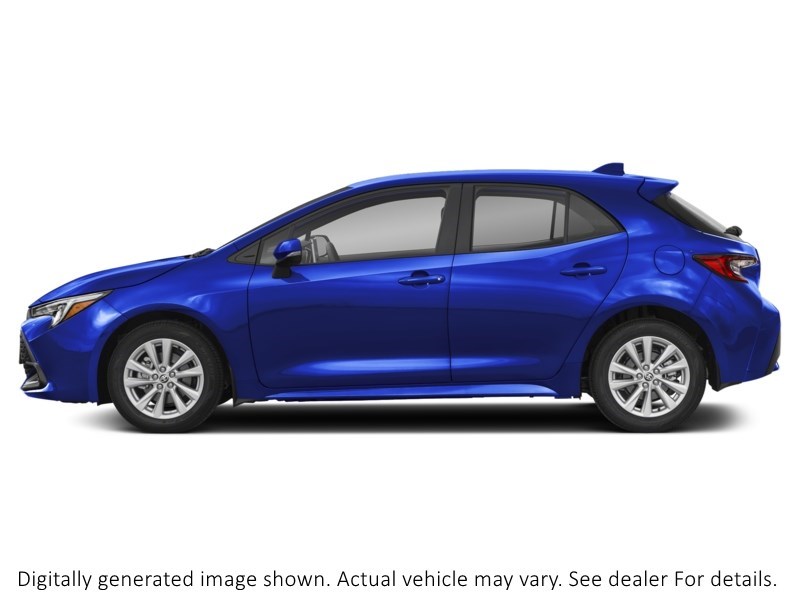 2025 Toyota Corolla Hatchback CVT Blue Crush Metallic  Shot 3