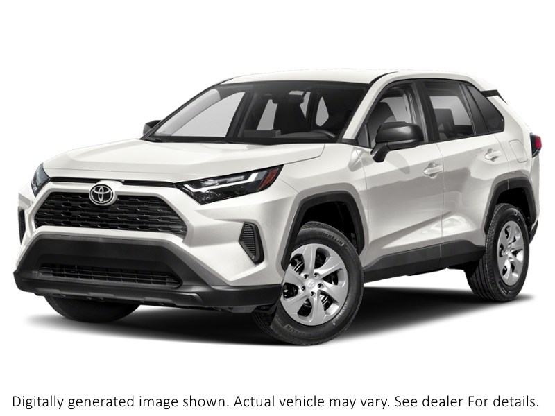 2023 Toyota Rav4 LE AWD White  Shot 4
