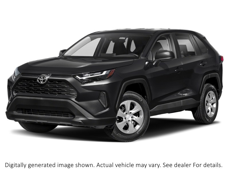2024 Toyota Rav4 LE AWD Midnight Black Metallic  Shot 17