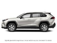 2023 Toyota Rav4 LE AWD White  Shot 3