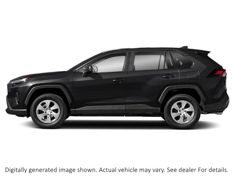 2024 Toyota Rav4 LE AWD Midnight Black Metallic  Shot 18