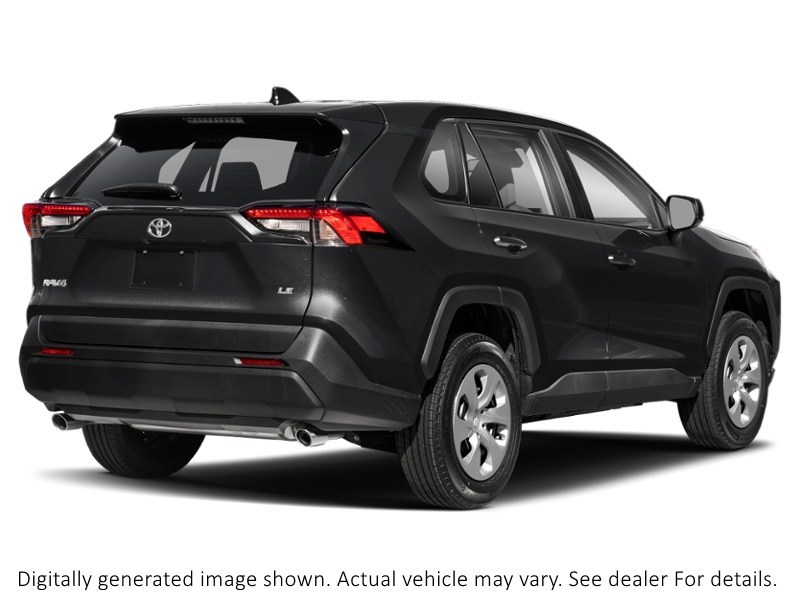 2024 Toyota Rav4 LE AWD Midnight Black Metallic  Shot 15