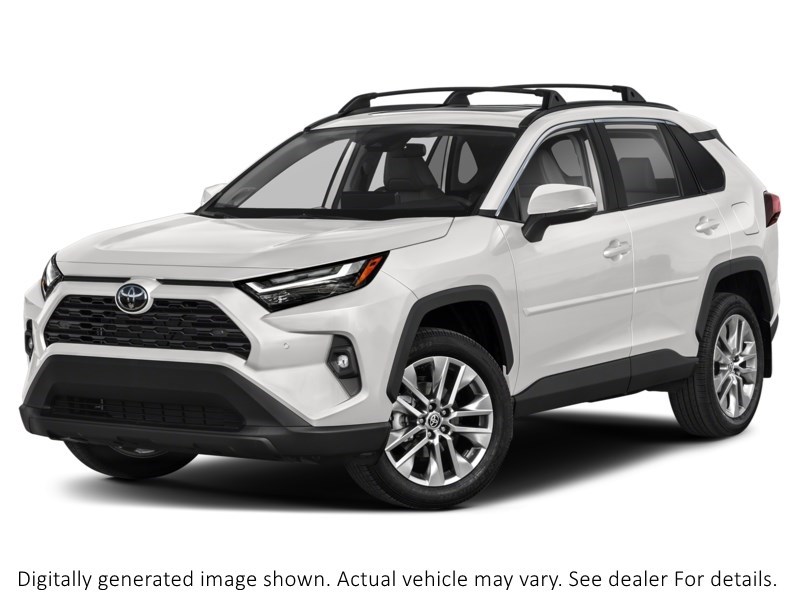 2024 Toyota Rav4 XLE AWD White  Shot 1