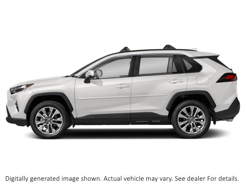 2024 Toyota Rav4 XLE AWD White  Shot 3
