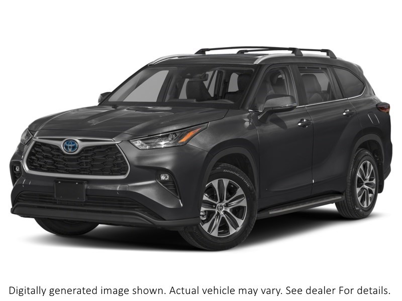 2026 Toyota Highlander Hybrid Hybrid XLE AWD Midnight Black Metallic  Shot 4