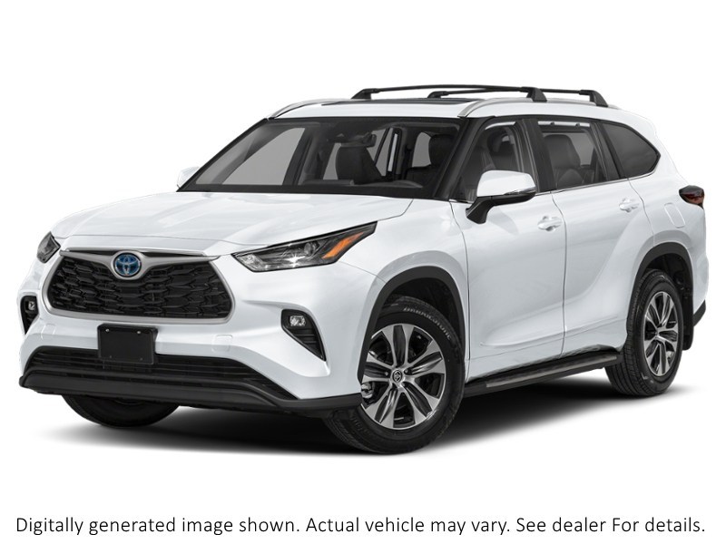 2024 Toyota Highlander Hybrid Hybrid XLE AWD Wind Chill Pearl  Shot 1