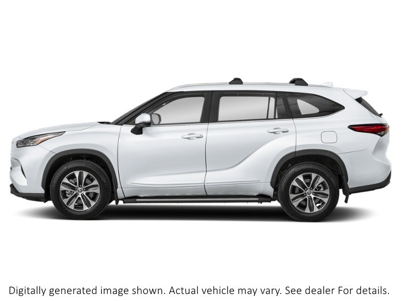 2024 Toyota Highlander Hybrid Hybrid XLE AWD Wind Chill Pearl  Shot 3