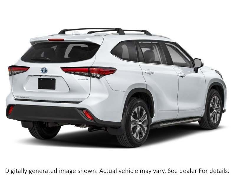 2024 Toyota Highlander Hybrid Hybrid XLE AWD Wind Chill Pearl  Shot 2