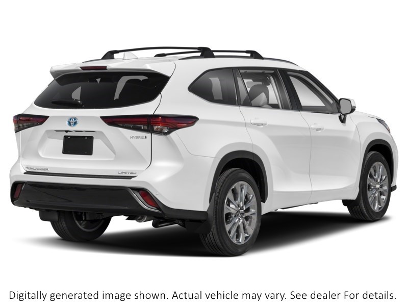 2026 Toyota Highlander Hybrid Hybrid Limited AWD Wind Chill Pearl  Shot 6