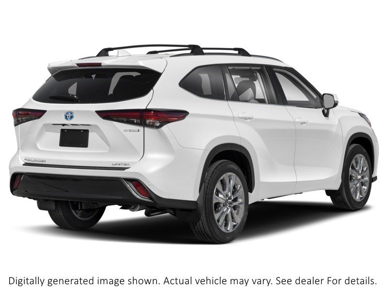 2026 Toyota Highlander Hybrid Hybrid Limited AWD Wind Chill Pearl  Shot 2