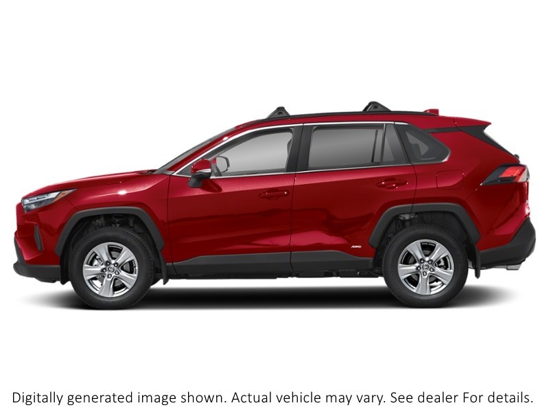 2023 Toyota Rav4 Hybrid Hybrid XLE AWD Ruby Flare Pearl  Shot 5