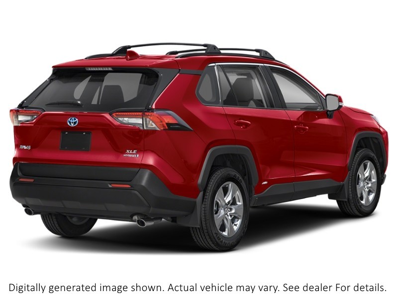 2023 Toyota Rav4 Hybrid Hybrid XLE AWD Ruby Flare Pearl  Shot 2