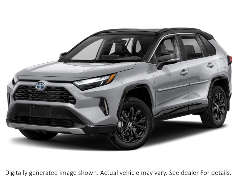 2023 Toyota Rav4 Hybrid Hybrid XSE AWD Silver Sky Metallic w/Black Roof  Shot 1