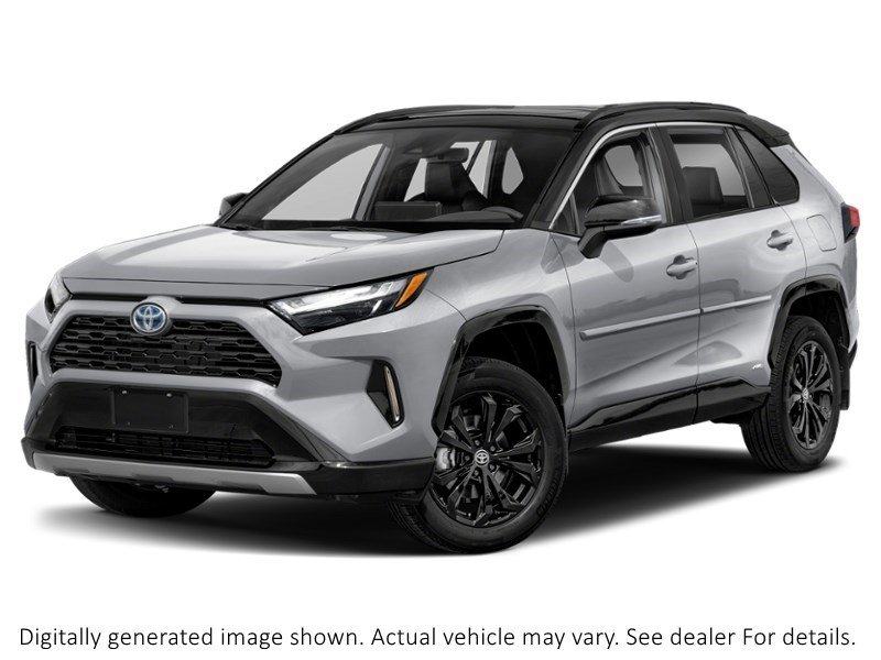 2023 Toyota Rav4 Hybrid Hybrid XSE AWD Silver Sky Metallic w/Black Roof  Shot 1