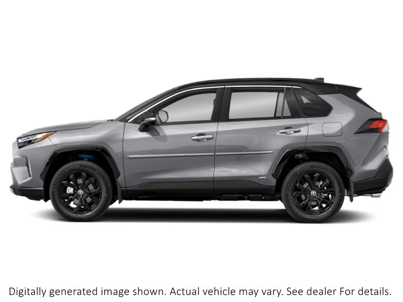 2023 Toyota Rav4 Hybrid Hybrid XSE AWD Silver Sky Metallic w/Black Roof  Shot 5