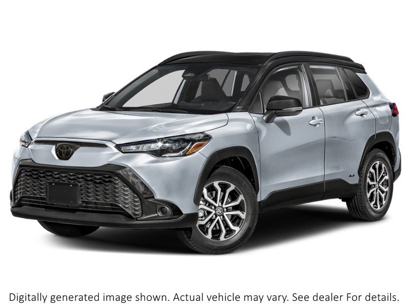 2024 Toyota Corolla Cross Hybrid Hybrid SE AWD Sonic Silver Metallic w/Black Roof  Shot 31