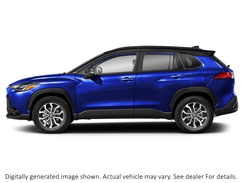 2024 Toyota Corolla Cross Hybrid Hybrid SE AWD Blue Crush Metallic w/Black Roof  Shot 21