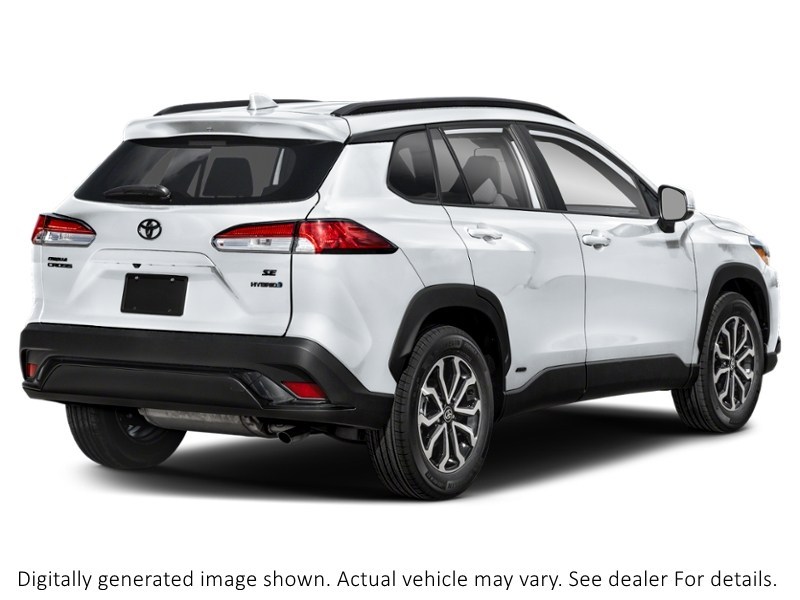 2024 Toyota Corolla Cross Hybrid Hybrid SE AWD Wind Chill Pearl  Shot 8