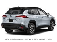 2024 Toyota Corolla Cross Hybrid Hybrid SE AWD Sonic Silver Metallic w/Black Roof  Shot 36