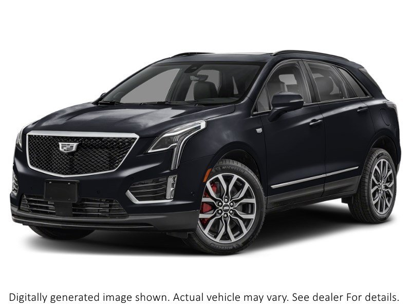 2025 Cadillac Xt5 AWD 4Dr Sport Stellar Black Metallic  Shot 4