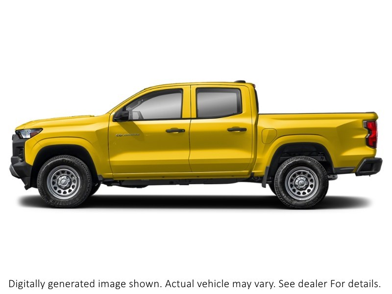 2024 Chevrolet Colorado 4WD Crew Cab Trail Boss Nitro Yellow Metallic  Shot 15