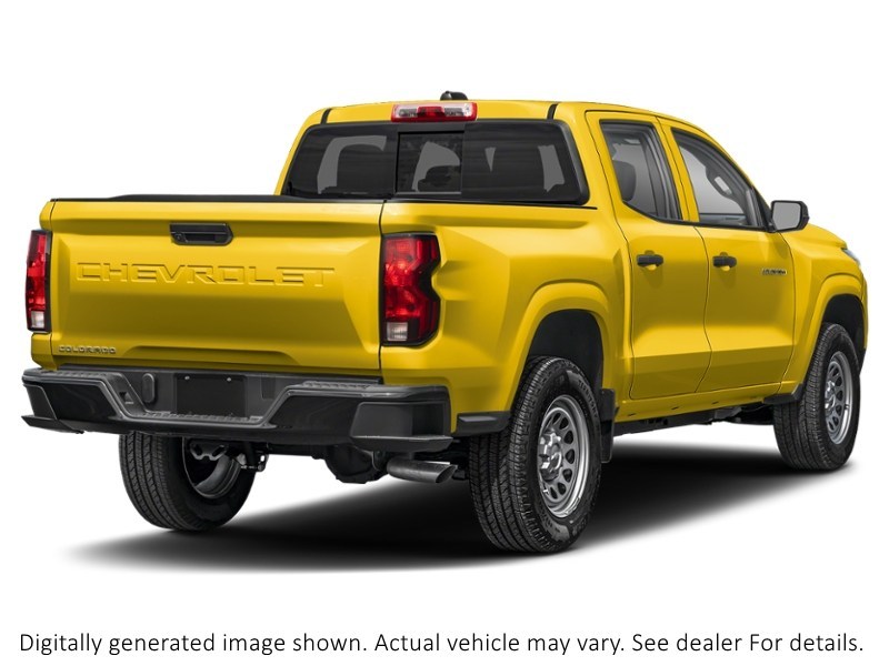 2024 Chevrolet Colorado 4WD Crew Cab Trail Boss Nitro Yellow Metallic  Shot 18