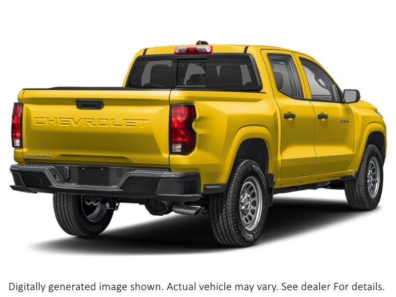2024 Chevrolet Colorado 4WD Crew Cab Trail Boss Nitro Yellow Metallic  Shot 14