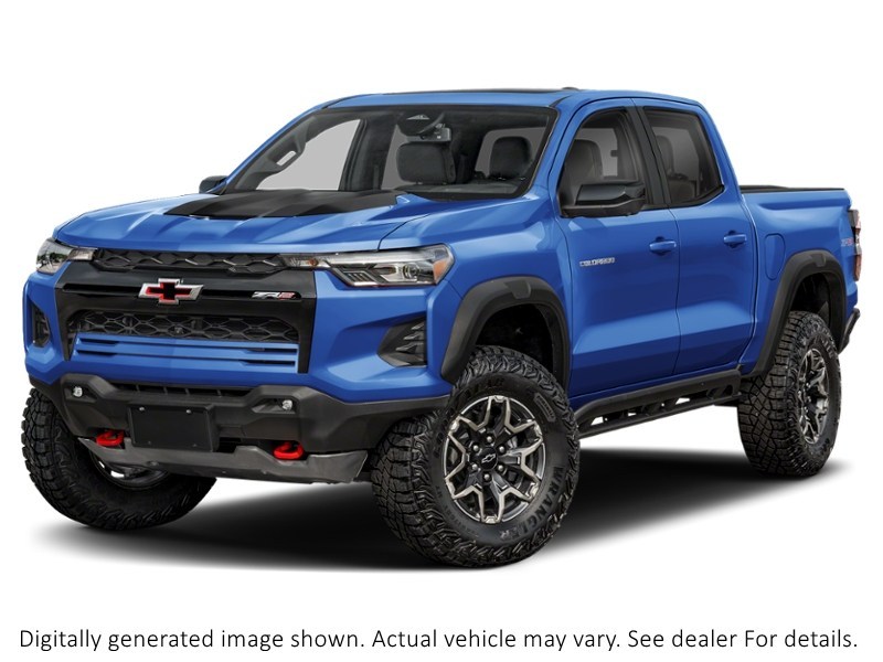 2025 Chevrolet Colorado 4WD Crew Cab Zr2 Reef Blue Metallic  Shot 7