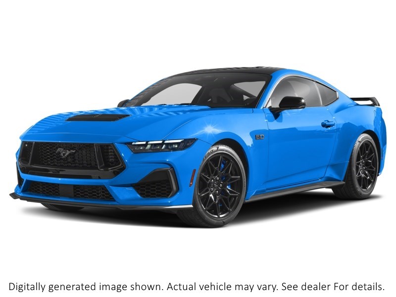 2026 Ford Mustang GT Grabber Blue Metallic  Shot 2