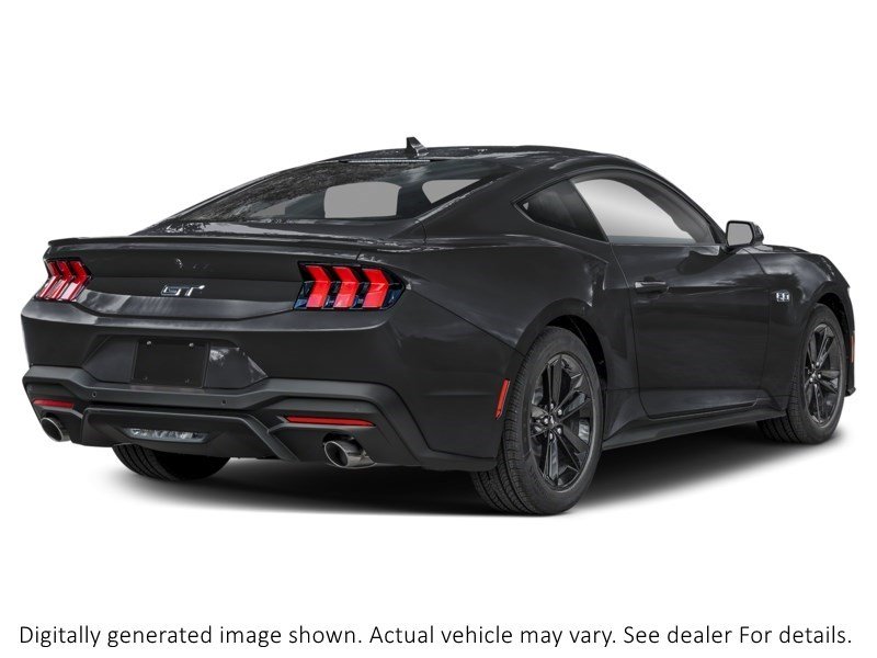 2026 Ford Mustang GT Premium Fastback Shadow Black  Shot 2