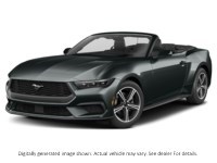 2026 Ford Mustang Ecoboost Convertible Shadow Black  Shot 16