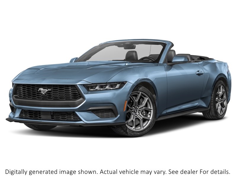 2026 Ford Mustang Ecoboost Convertible Vapour Blue Metallic  Shot 19