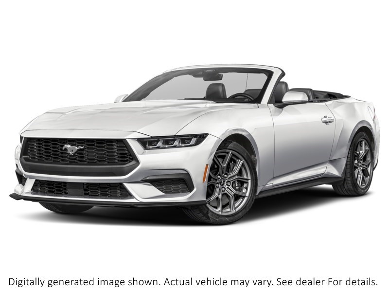 2026 Ford Mustang Ecoboost Convertible Oxford White  Shot 35