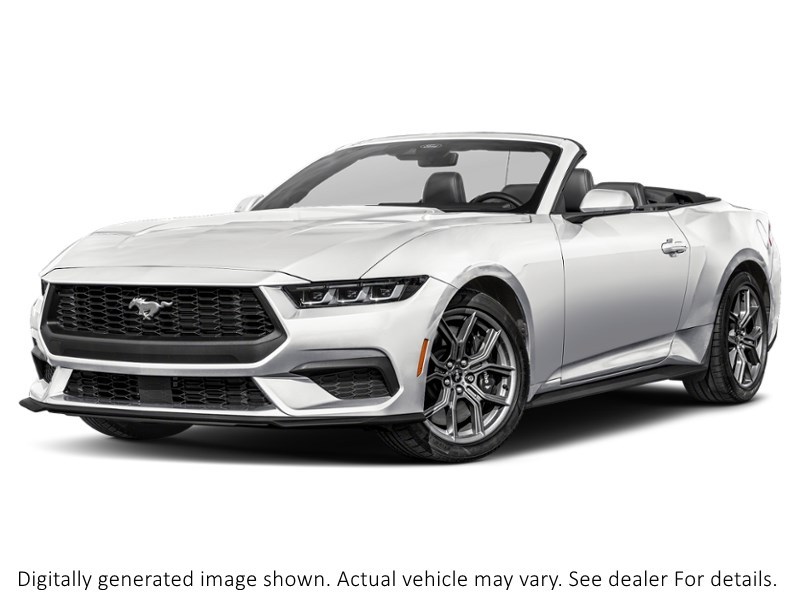 2026 Ford Mustang Ecoboost Convertible Oxford White  Shot 4