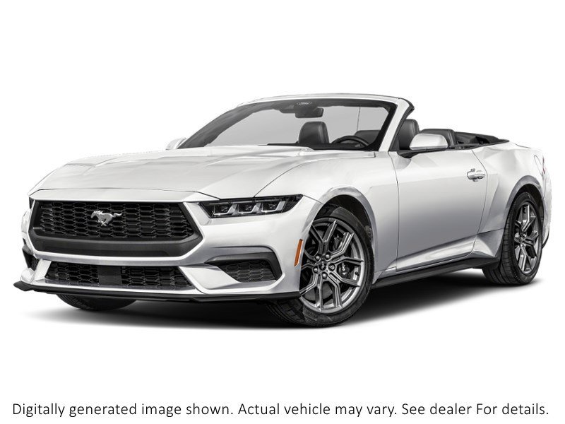 2026 Ford Mustang Ecoboost Convertible Oxford White  Shot 4