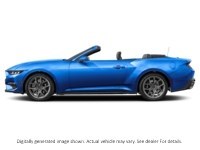 2026 Ford Mustang Ecoboost Convertible Grabber Blue Metallic  Shot 11