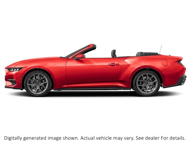 2026 Ford Mustang Ecoboost Convertible Race Red  Shot 30