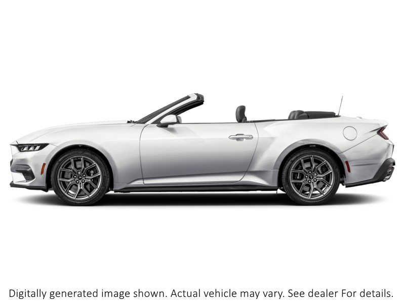 2026 Ford Mustang Ecoboost Convertible Oxford White  Shot 34