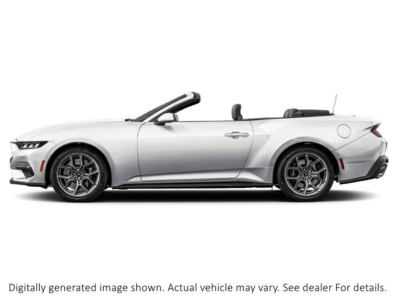 2026 Ford Mustang Ecoboost Convertible Oxford White  Shot 3