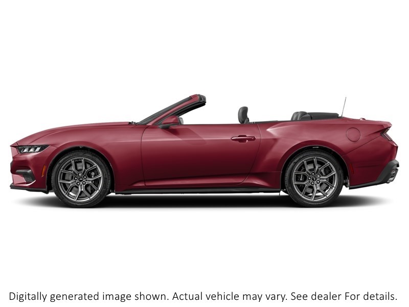 2026 Ford Mustang Ecoboost Convertible Molten Magenta Metallic Tri-Coat  Shot 40